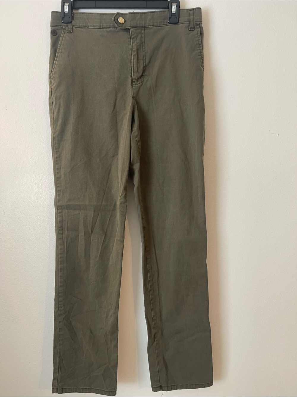 Gloria Vanderbilt Olive Chinos for Men